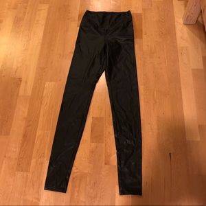 Aritzia vegan leather legging